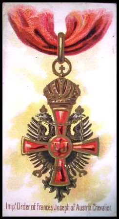 13 Imperial Order of Francis Joseph of Austria